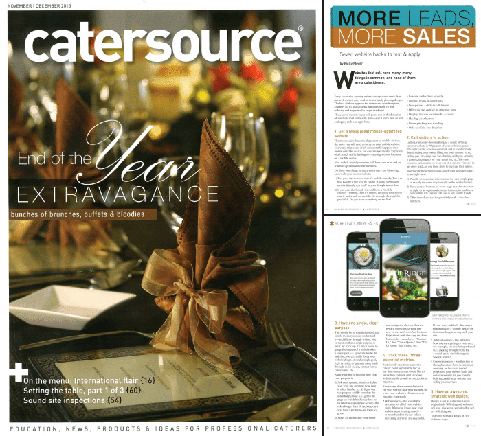 Catersource Magazine Feature