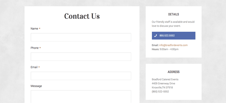 Update Your Contact Form for 2016