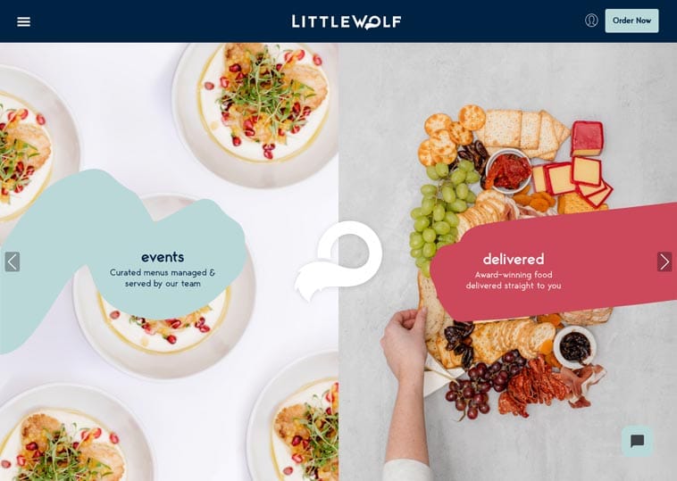 Little Wolf Catering Website