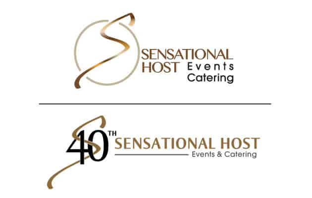 Sensational Hosts company anniversary logo