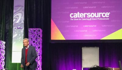 Bill Hansen speaking at Catersource 2019