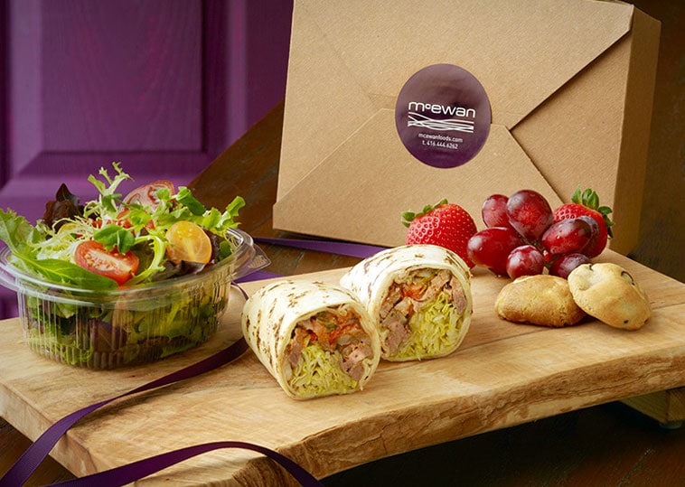 McEwan Catering boxed lunch