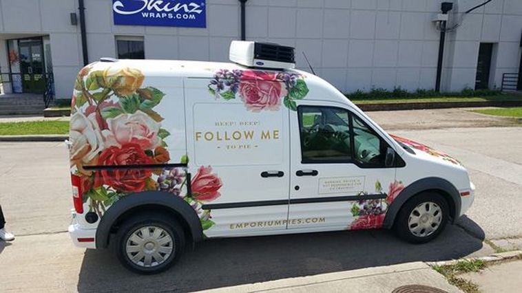 Emporium Pies Van Wrap