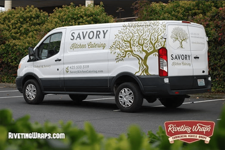 Savory Kitchen Catering Truck Wraps