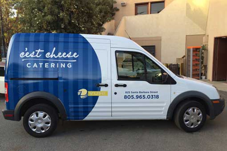 cest cheese truck wrap