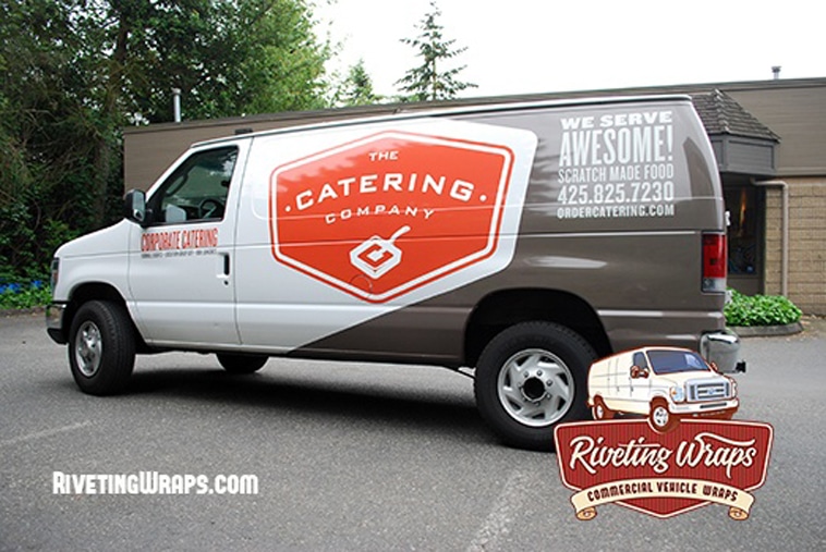 The Catering Company Truck Wrap