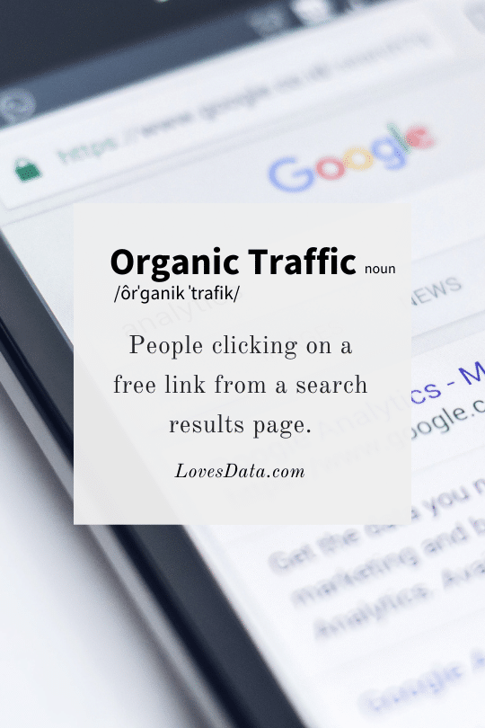 Organic Traffic Definition