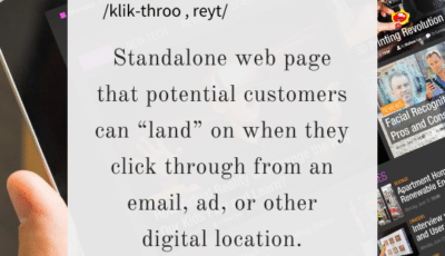 Landing Page Definition