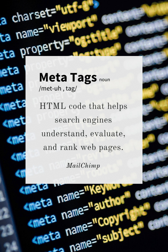 Meta Tags Definition