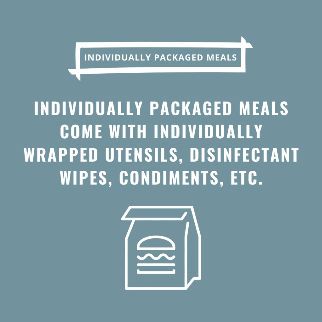 Individually Packaged Meals