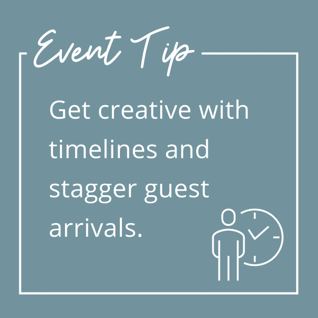 Tip Staggered Event Arrivals