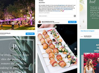 Catering Instagram Post Ideas